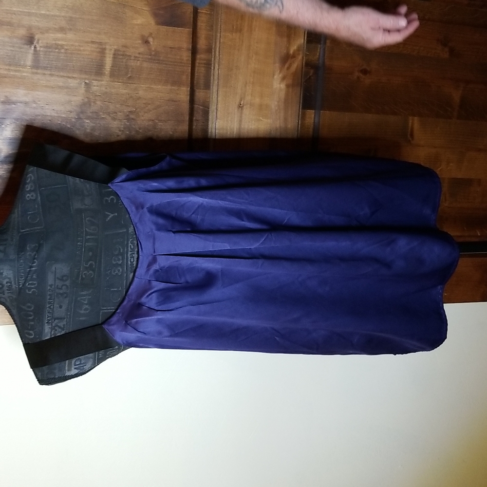 Women's Satin Sleeveless Tank Top - Purple